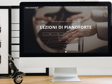 Creazione sito web professionale lezioni pianoforte Lodi - Sito insegnante pianoforte Lodi - Sito web insegnante musica Lodi - Creazione siti web Lodi